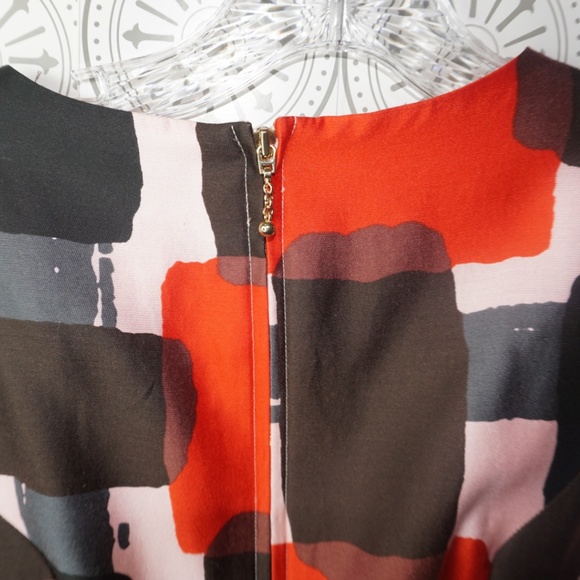 Kate Spade Cocktail Dress in Red & Black - Picture 5 of 6